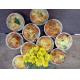 MINI QUICHE ALHO PORÓ E DAMASCO - 6 UNIDADES - congelado